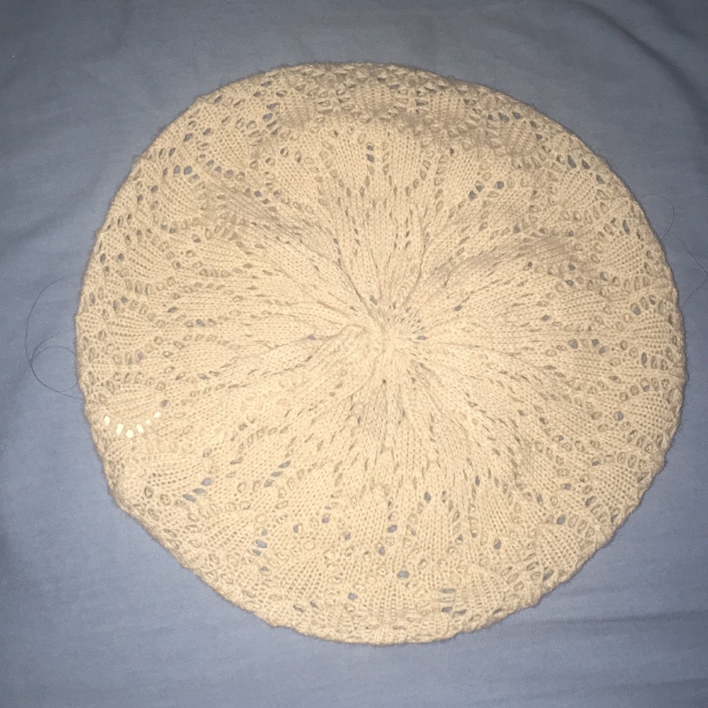 Tan beanie